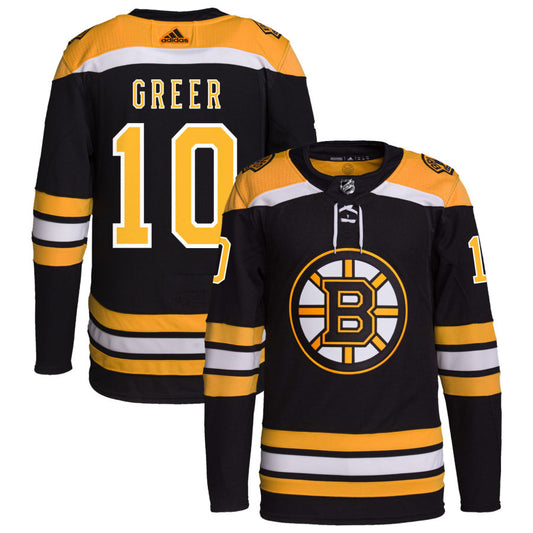 A.J. Greer Boston Bruins adidas Home Primegreen Authentic Pro Jersey &#8211; Black
