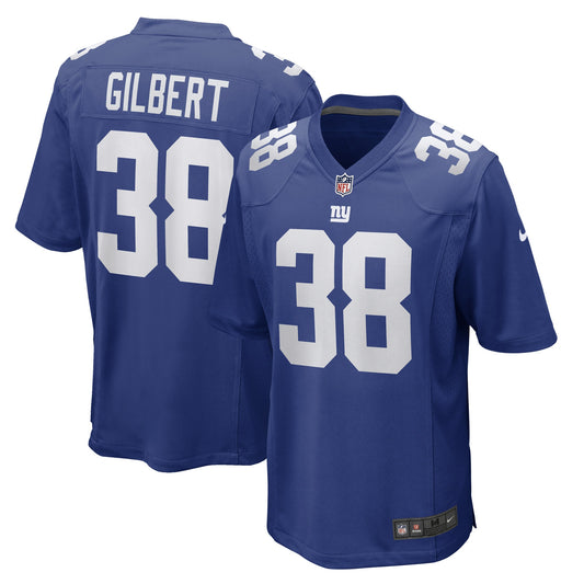 Zyon Gilbert New York Giants Nike Game Player Jersey &#8211; Royal